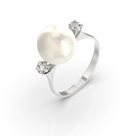 Anello Baroni Gioielli Donna in Oro Perla 1.45 Ct 5325/2M - 5325/2M